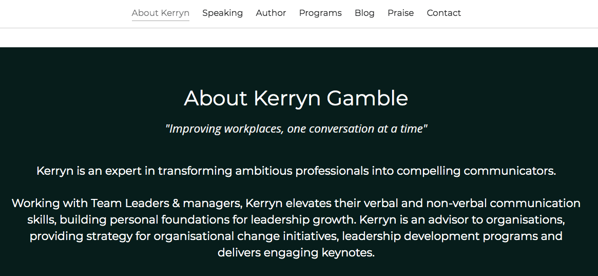 An entrepreneur promoting her services of teaching networking and leadership skills An entrepreneur promoting her services of teaching networking and leadership skills